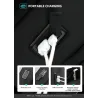 Fashionable backpack - waterproof - anti-theft - USB charging port - for 17.3 Inch laptop