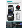 Fashionable backpack - waterproof - anti-theft - USB charging port - for 17.3 Inch laptop
