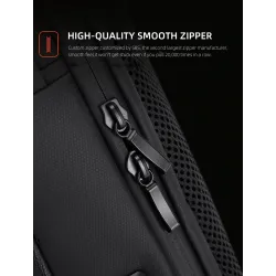 Fenruien - shoulder / crossbody bag - with USB charging port - waterproof