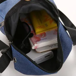Men's multifunction small shoulder bag