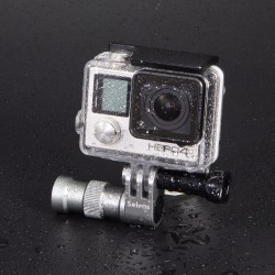 GoPro - action camera - fietswielhouder - wielnaaf - beugelhouder - staalBevestigingen