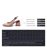 Elegante sandalen - slingback pumps - echt leerHoge hakken