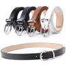Luxe leren riem - met lichtmetalen gespRiemen