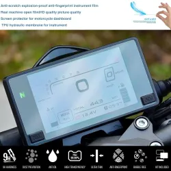 Motorcycle screen protection