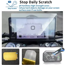 Motorcycle screen protection