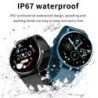 LUIK - Smart Watch - volledig touchscreen - fitnesstracker - bloeddruk - waterdicht - Bluetooth - Android IOSSmart-Wear