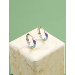 Colourful earrings for women sterling silver - valentines day gift