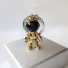 Fashionable handmade keychain - with 3D astronaut - space robotKeyrings