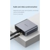 HDMI-compatible to VGA adapter - micro USB - with video / audio power - 1080P