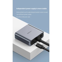 HDMI-compatibel naar VGA-adapter - micro-USB - met video-/audiovoeding - 1080PAudio