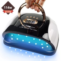 Professionele nagellamp - droger - met 4 timerstanden / handvat - UV - 57 LED - 114WNageldrogers