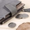 Designer's canvas wallet for men - casual - practical - gift