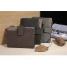Klassieke retro portemonnee - pasjeshouder - met ritsPortemonnee