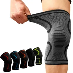 Beschermende sportkniebeschermer - elastische compressiemouwSport & Outdoor