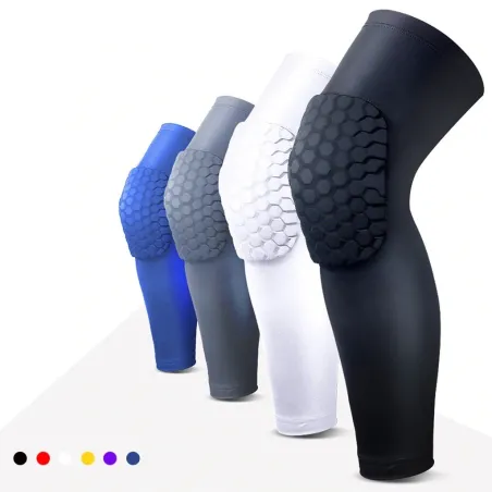 Beschermende knie/elleboogbeschermers - compressiemouw - met honingraatschuim - fitness - sportSport & Outdoor