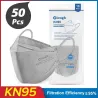 Gezichts-/mondbeschermende maskers - antibacterieel - herbruikbaar - FPP2 - KN95Mondmaskers