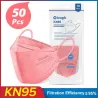 Gezichts-/mondbeschermende maskers - antibacterieel - herbruikbaar - FPP2 - KN95Mondmaskers