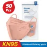 Gezichts-/mondbeschermende maskers - antibacterieel - herbruikbaar - FPP2 - KN95Mondmaskers