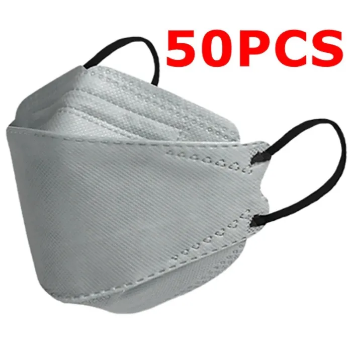 Gezicht / mondbeschermende gezichtsmaskers - antibacterieel - 3-laags - 4D design - FPP2 - KN95Mondmaskers