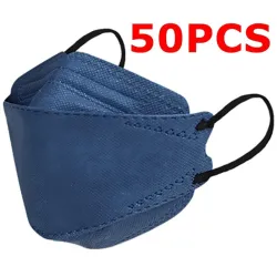 Gezicht / mondbeschermende gezichtsmaskers - antibacterieel - 3-laags - 4D design - FPP2 - KN95Mondmaskers