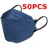 Gezicht / mondbeschermende gezichtsmaskers - antibacterieel - 3-laags - 4D design - FPP2 - KN95Mondmaskers