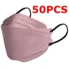 Gezicht / mondbeschermende gezichtsmaskers - antibacterieel - 3-laags - 4D design - FPP2 - KN95Mondmaskers