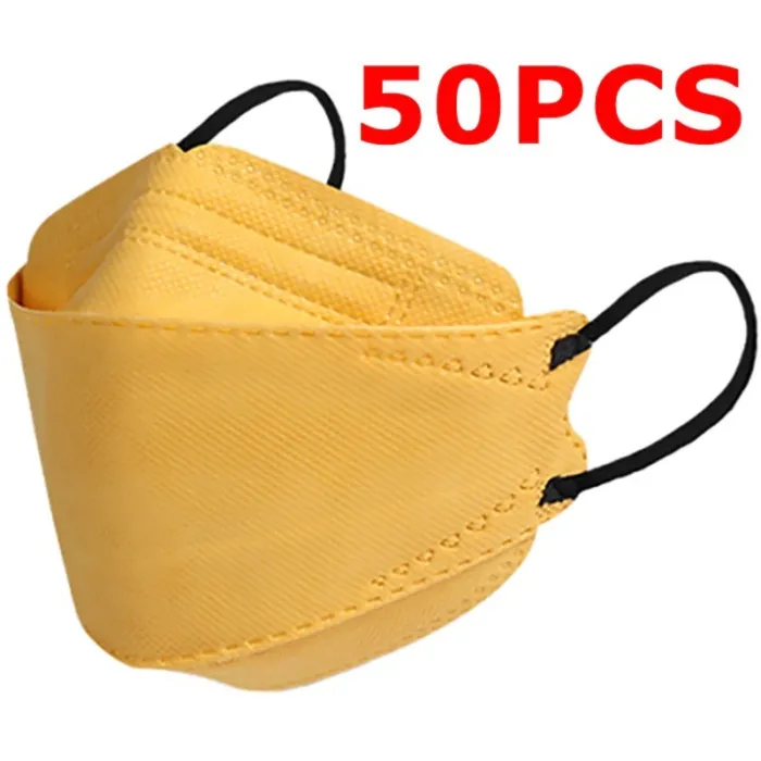 Gezicht / mondbeschermende gezichtsmaskers - antibacterieel - 3-laags - 4D design - FPP2 - KN95Mondmaskers