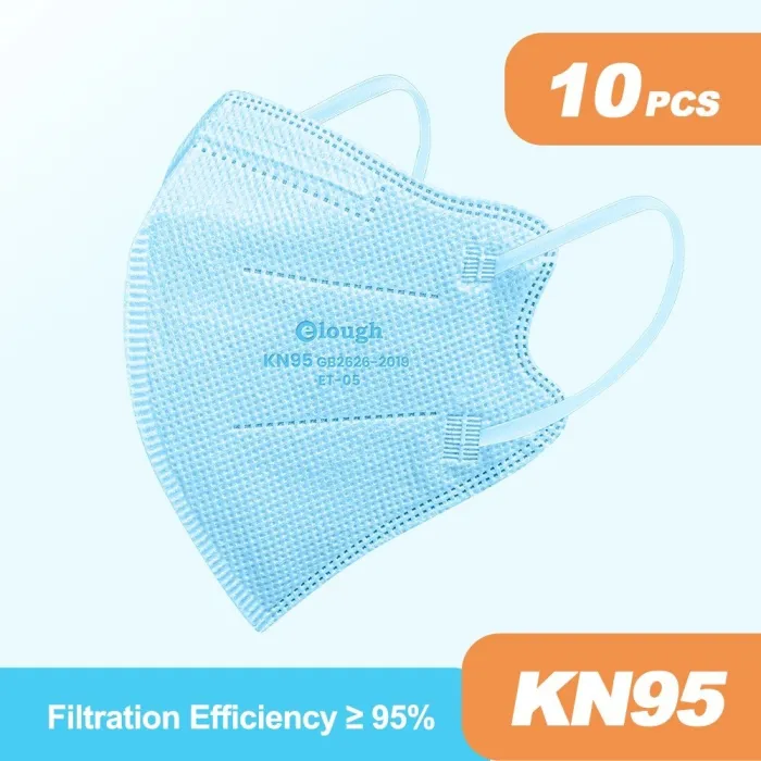 Masques de protection visage/bouche - antibactériens - 4 plis - FPP2 - KN95 - pour enfants