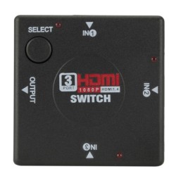 HDMI switch - splitter - 3 input 1 output - mini 3 poort - voor HDTV 1080PSplitters