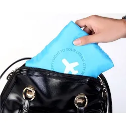 Sac de voyage en nylon imperméable - grande capacité - pliable - unisexe