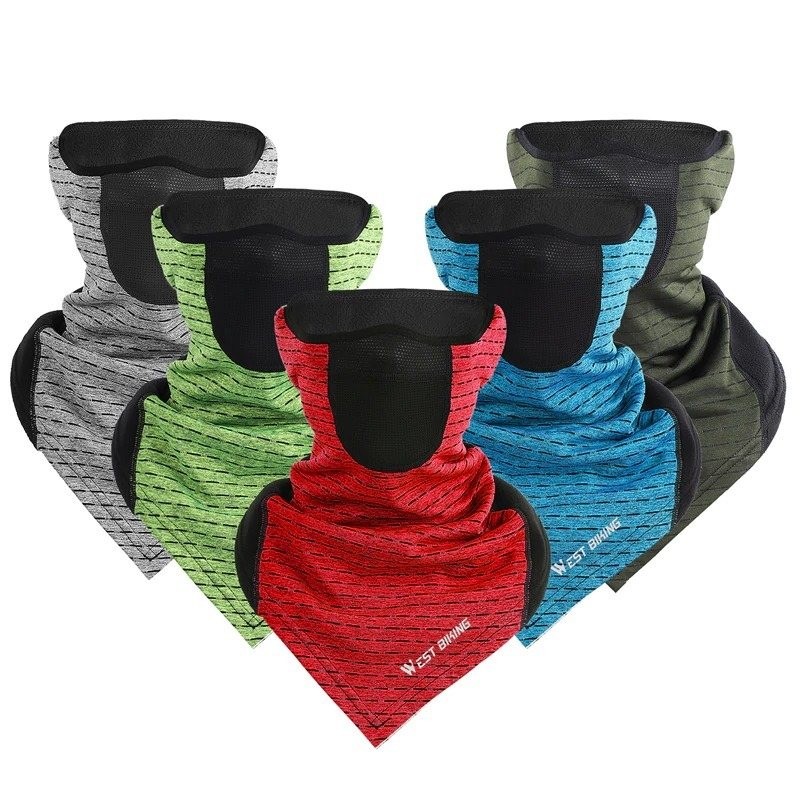 Foulard multifonction - Demi-masque cycliste - Cagoule - Sports d'hiver - Unisexe