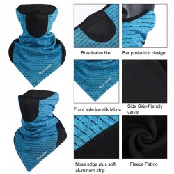 Foulard multifonction - Demi-masque cycliste - Cagoule - Sports d'hiver - Unisexe