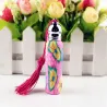 Flacon en verre vide - avec roll on - contenant de parfum - rechargeable - 5 pièces