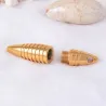 Collier avec pendentif en forme de balle - porte-cendres de crémation commémoratif - mini urne - ouvrable