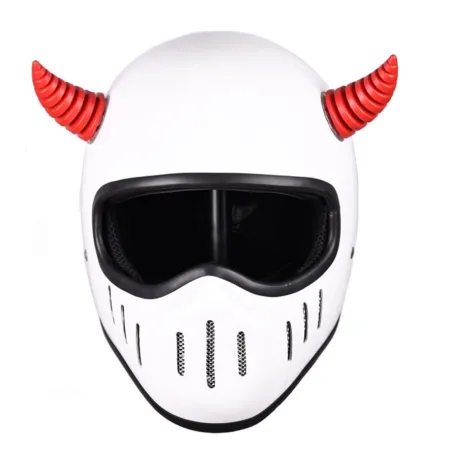 Motorhelm decoratie - duivelshoorn met zuignap - 2 stuksMotorfiets onderdelen