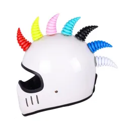 Motorhelm decoratie - duivelshoorn met zuignap - 2 stuksMotorfiets onderdelen