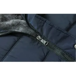Dikke warme winterjas met capuchonJassen