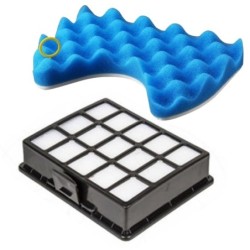 Filtre / éponge pour aspirateur - pièce détachée - kit - pour Samsung DJ97-00492A SC6520 SC6530 /40/50/60/70/80/90