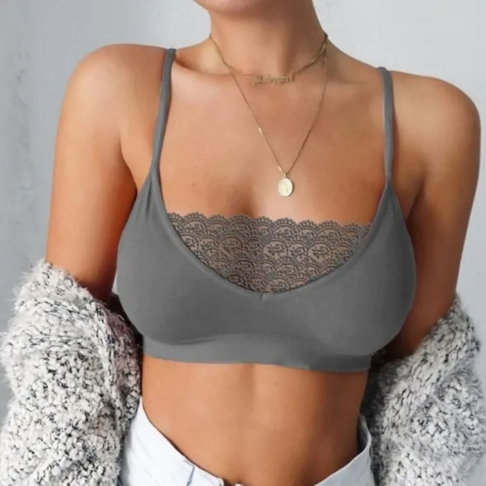 Sexy beugelbh - kort topje - met kantLingerie