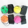 Balle à main en caoutchouc souple - avec ficelle / bracelet en nylon élastique - jouet