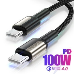 Câble de charge USB C vers type C - charge rapide - PD - 5A - 100W - 65W