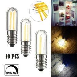 Mini LED lamp - dimbaar - voor koelkast / vriezer - 1W / 2W / 4W - E14 / E12 - 10 stuksE14