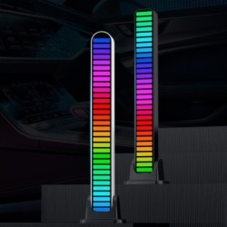 Tube coloré RVB - bande LED - USB - Bluetooth - lampe rythme voix/musique