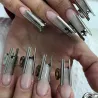 Verlengknijpclips - voor acryl / gelnagels - roestvrij staalApparatuur