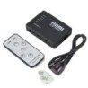 5 in/1 out - HDMI switcher - splitter - HUB - met IR afstandsbediening - 1080P - voor HDTV DVD BOXSplitters