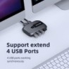 KVM-switch - USB 2.0 / 3.0 - voor Windows 10 / pc / toetsenbord / muis / printer - delen / koppelenHDMI-schakelaars