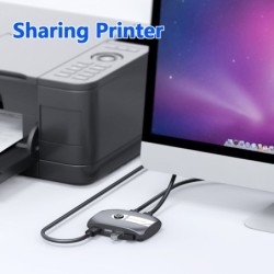 KVM switch - USB 2.0 / 3.0 - for Windows 10 / PC / keyboard / mouse / printer - sharing / pairingHDMI switchers