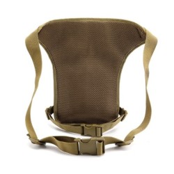 Tactical / military small bag - with waist / leg / shoulder belt - nylonBags