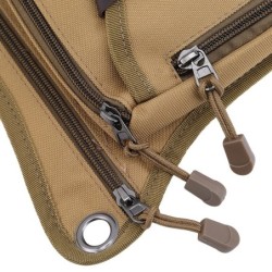 Fashionable small bag - with waist / leg / shoulder belt - nylonBags