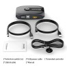 HDMI KVM switch - met extender - 4 USB 2.0 - 4K30Hz 1080P60HzHDMI-schakelaars